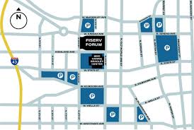 Fiserv Forum Food Seating And Parking Guide Event