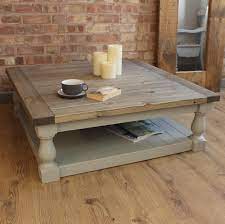 Large Square Handmade Solid Pine Farmhouse Coffee Table Etsy Painted Coffee Tables Coffee Table Farmhouse Living Room Coffee Table