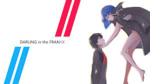 No program windows block it from view. Darling In The Franxx Desktop Wallpaper 2560x1440