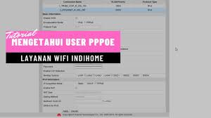 Daftar password zte f609 terbaru 2020. Cara Mengetahui Pppoe Indihome Telkom Terbaru 2021 Youtube