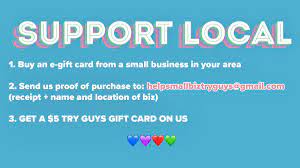 It all started back in 1923 in a small storefront in downtown los angeles. The Try Guys On Twitter Help Us Support Local Businesses Impacted By The Covid 19 Crisis If You Have The Means Buy A Gift Card To A Small Business In Your Area And