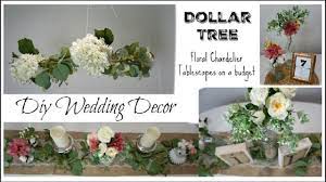 In this video, i'll show you how i am creating my wedding flowers on a budget using faux silk flowers from the dollar store!diy wedding decor is a. Dollar Tree Diy Wedding Decor Floral Chandelier Centerpieces Momma From Scratch Youtube