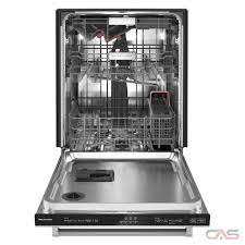 The exterior of the kdtm404kps is elegant with its knurled handle and fingerprint resistant stainless steel door, and the inside is equally as impressive. Kdtm404kps Kitchenaid Dishwasher Canada Sale Best Price Reviews And Specs Toronto Ottawa Montreal Vancouver Calgary