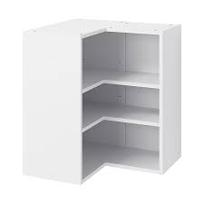 ← white corner bookcase kids. Goodhome Caraway Matt White Corner Wall Cabinet W 630mm Diy At B Q