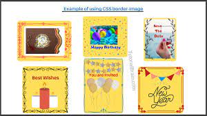 When defining the perspective property for an element, it is the child elements that get the perspective view, not the element itself. Css Border Image Tutorialbrain