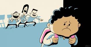 Resultado de imagen de niño cole triste