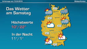 Das wetter in deutschland heute. Das Wochenend Wetter In Deutschland Am 14 15 April 2018 Youtube