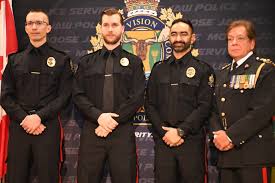 Police service welcomes three new members to the force ...