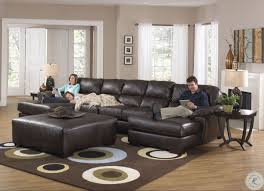 Leather U Sectional 2287 In 2020 Sectional Sofa With Chaise Jackson Furniture Sectional Sofa