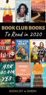 Top 20 Book Club Books For 2020 In 2020 Book Club Books Best Book Club Books Top Books To Read