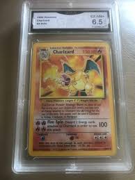 Maybe you would like to learn more about one of these? Gma Graded 6 5 Ex Nm Charizard Base Set Pokemon Online Gaming Store For Cards Miniatures Singles Packs Booster Boxes