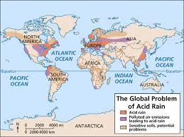 Summer thunderstorms may deliver an inch or more of rain on one suburb while leaving another area dry a few miles away. Where Does Acid Rain Fall Socratic