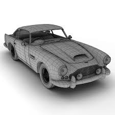 3d Aston Martin Db4 Model Aston Martin Db5 Aston Martin 3d Model