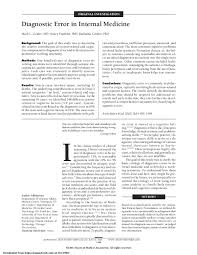 Image result for Medical Cognitive Error