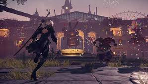 Pixiv is an illustration community service where you can post and enjoy creative work. éŠåœ'åœ°å»ƒå¢Ÿ Location World Nier Automata Square Enix