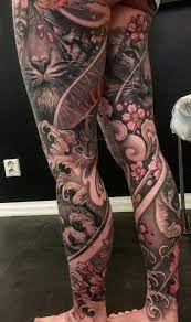 I Seriously Adore The Colors Lines And Detail This Is Certainly A Brilliant Concept If You Full Sleeve Tattoo Design Tattoo Sleeve Designs Full Body Tattoo