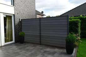 Wpc Steckzaun Bornholm Steingrau Anthrazit Ca 180x180 Cm Steckzaun Wpc Zaun Sichtschutzzaun