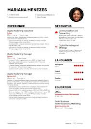 4 great cv personal statement examples glassdoor blog uk. Top Digital Marketing Executive Resume Examples Expert Tips Enhancv Com