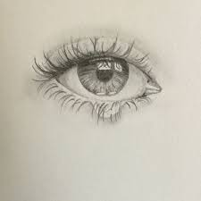 Tear Filled Eyes Art Drawing Eye Replica Ogen Schilder Tekenen