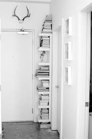 Corner Behind The Door Is Usually A Wasted Space Good Idea For Bookshelves Interior Home Office Decor Ikea Bookshelves