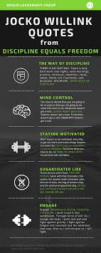 31 Phenomenal Jocko Willink Quotes From Discipline Equals Freedom Get Infographic Infographic Discipline Quotes Self Discipline Discipline