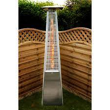 Propane fuel is costly, but the patio heaters are energy efficient and rarely waste. Dg6 Propane Gas Pyramid Patio Heater 13kw Stainless Steel Dellonda