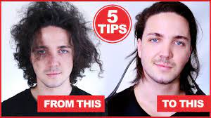 5 Tips For Controlling Frizzy Hair Men S Hair Youtube