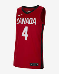 Canada Nike Road Mens Basketball Jersey