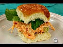 This buffalo chickpea salad sandwich has new favorite lunch written all over it. How To Make Buffalo Chicken Salad Sandwiches Dinner Six Sisters Stuff Youtube