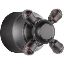 Delta Cassidy Hand Shower Diverter Valve Metal Cross Handle In Venetian Bronze Delta Cassidy Shower Diverter Valve Shower Diverter