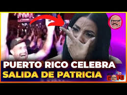 Puerto Rico celebra salida de Patricia Corcino