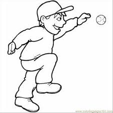 The heisman trophy is awarded annually to one. Smiling Baseball Player Coloring Page For Kids Free Baseball Printable Coloring Pages Online For Kids Coloringpages101 Com Coloring Pages For Kids