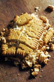 Le Vendredi C Est Retour Vers Le Futur Regressif Dessert Sables De Petits Beurre Nutella Et Banane Recette Biscuit Petit Beurre Nutella