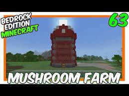 More images for how to make a mushroom farm in minecraft bedrock » New Style Auto Mushroom Farm Mcpe Minecraft Bedrock Minecraft Blueprints Mushroom Farm