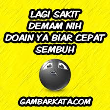 Vektor gambar orang pakai masker kartun png ideku unik. Dp Bbm Lagi Sakit Demam Doain Biar Cepat Sembuh Gambar