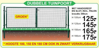 Van Cranenbroek Promotie Dubbele Tuinpoort Huismerk Van Cranenbroek Tuinpoorten Promotie Tuin Handgrepen