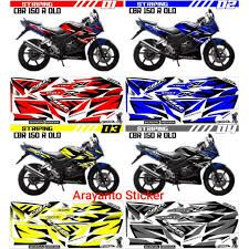Striping cbr 150 r old 2006 variasi dan ori : Harga Stripingvariasithailand Terbaik Juni 2021 Shopee Indonesia