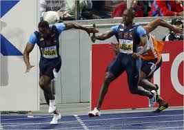 Felix bumped causing botched handoff and dq in 4x100 relay. Leadership Transition It S Not A 4x100 Relay Mike Bonem