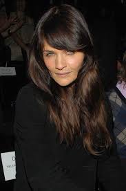 Helena Christensen Photos Photos Sean John Front Row Fall 08 Mbfw Long Hair Styles Hair Styles Guest Hair