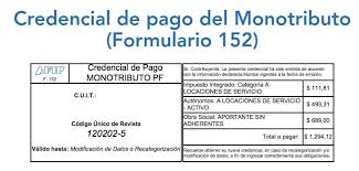 El monotributo social afip es un régimen que facilita y promueve la incorporación a la economía formal de emprendedores en. Descargar Formulario 152 Afip Monotributo Formulario Com Ar