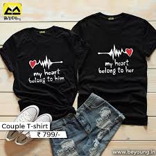 Get Amazing Couple T Shirts Online At Beyoung With Best Price Beyoung Assures You With Stylish And Attractive Coupl Couple T Shirt Shirt Online Tshirts Online