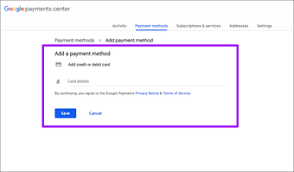 Check spelling or type a new query. How To Add Or Delete Credit Card And Other Payment Info In Chrome