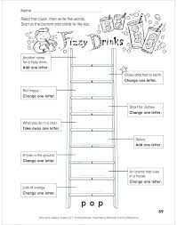 Change the beginning of row to make a word for what you do to make a balloon expand. Word Free Printable Word Ladders 4th Grade