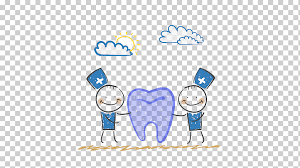 ilustracion de odontologia dental caricatura para tratar el dolor de muelas personaje animado azul texto png klipartz texto png
