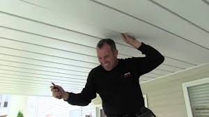 The frieze board is a different horizontal strip, placed underneath the soffit panels. Removing A Panel From The System Youtube