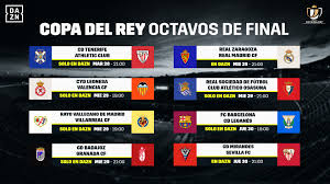 El conjunto catalán asaltó el wanda metropolitano y elimino de la copa del rey al. Todos Los Partidos De Octavos De Final De La Copa Del Rey Se Veran En Dazn Dazn Media Centre