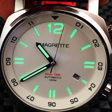 Magrette Dual Time Microbrand Watch