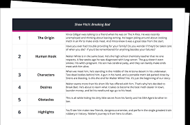 How To Pitch A Tv Show Pitch Template And Examples Tv Writing