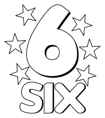 When we think of october holidays, most of us think of halloween. 10 Best Large Printable Number 6 Printablee Com
