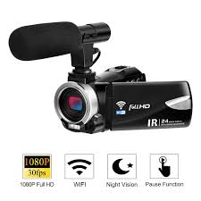 Camescope Camera 1080p30 Full Hd Camera Video Wifi 24 0 Mp Camera Numerique 3 Pouces Lcd Ecran Tactile Enregistreur Video Avec Camera Video Camescope Camera
